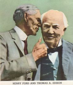 When Thomas Alva Edison first met Henry Ford -the Friendship that Changed History -at Kingsborough Community College , Brooklyn